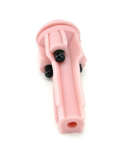 Мастурбатор з вібрацією Fleshlight Vibro Pink Lady Touch, три віброкулі, стимулювальний рельєф - Фото №3