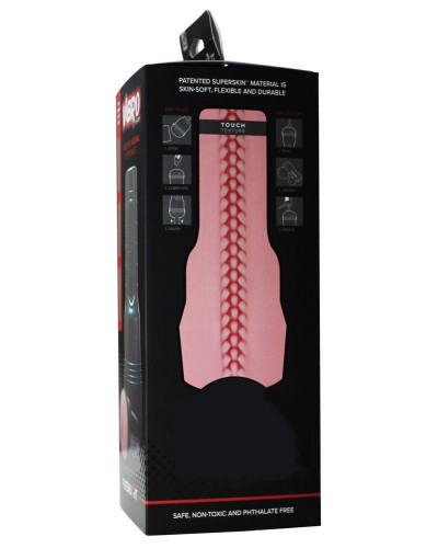 Мастурбатор з вібрацією Fleshlight Vibro Pink Lady Touch, три віброкулі, стимулювальний рельєф - Фото №7