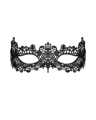 Мереживна маска Obsessive A701 mask, єдиний розмір, чорна - Фото №2