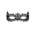 Мереживна маска Obsessive A701 mask, єдиний розмір, чорна - Фото №2