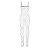 (SALE) Бодістокінг з великим вічком і відкритими грудьми Obsessive Bodystocking N102 S/M/L, чорний - Фото №4