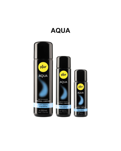 Лубрикант на водній основі pjur Aqua 250 мл, ефект оксамитової шкіри без прилипання - Фото №4