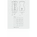 Еротичний костюм стюардеси Obsessive Stewardess 3 pcs costume grey L/XL, сірий, сукня, стрінги, піло - Фото №7