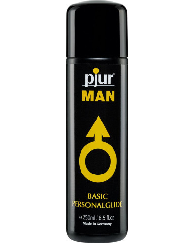 Лубрикант на силіконовій основі pjur MAN Basic personal glide 250 мл із делікатним доглядом за шкіро - Фото №1
