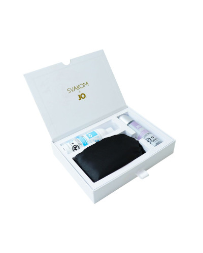 Подарунковий набір Svakom Anniversary Box: вакуумний стимулятор, стрічки, маска, лубрикант, спрей - Фото №4