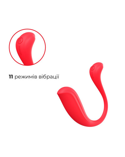 Інтерактивне віброяйце Svakom Phoenix Neo 2 Red, оновлена модель - Фото №4