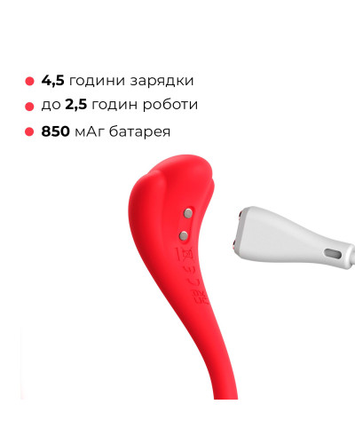 Інтерактивне віброяйце Svakom Phoenix Neo 2 Red, оновлена модель - Фото №6