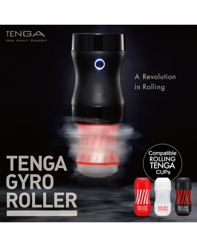 Мастурбатор Tenga Rolling Tenga Gyro Roller Cup, новый рельеф для стимуляции вращением - Фото №3