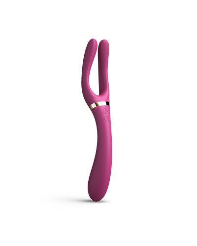 Вибратор-стимулятор Dorcel INFINITE JOY PLUM, многофункциональный, унисекс - Фото №1