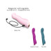 Вібратор Love To Love SWAP - BABY PINK, з пульсівною перлиною для точки G, 3 мотори, гнеться - Фото №5