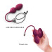 Вагинальные шарики Dorcel LOVE BALLS PLUM, вибрации и движения внутреннего шарика, пульт ДУ - Фото №4