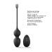 Вагінальні кульки Dorcel LOVE BALLS BLACK, вібрації та рухи внутрішньої кульки, пульт ДК - Фото №3