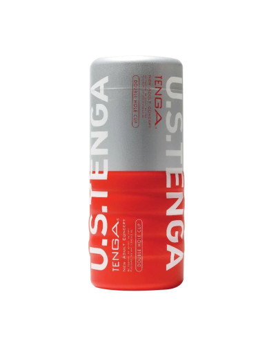 Мастурбатор Tenga US Double Hole Cup (двухсторонний большой) с двумя независимыми каналами - Фото №1