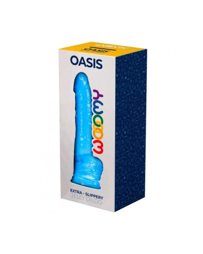 Фалоімітатор Wooomy Oasis, з присоскою, довжина 20,6 см, діаметр 4,5 см - Фото №2
