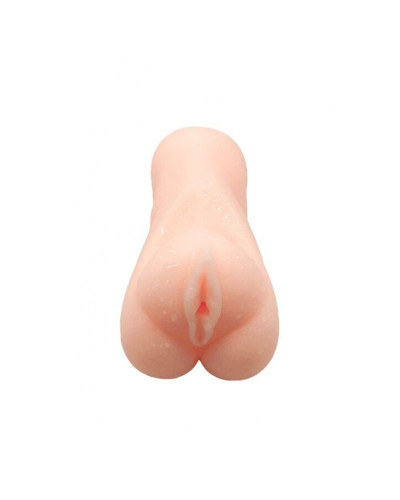 Мастурбатор-вагіна Wooomy Squeeezy Masturbator Vagina, м’які відкриті губи, 13,2х5,4 см - Фото №2