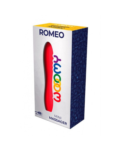 Мінівібратор Wooomy Romeo, дуже потужний, 10 режимів роботи - Фото №3