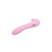 Вакуумний стимулятор з вібрацією Wooomy Smoooch Pink Clitoral Suction & Vibration, 10х2 режимів - Фото №3