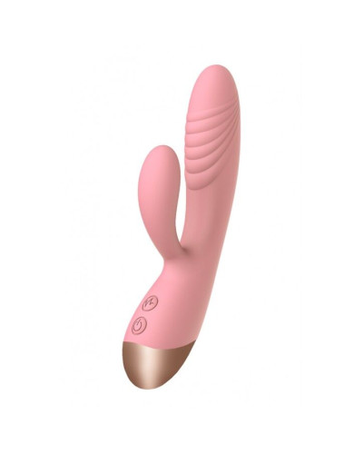 Вібратор-кролик Wooomy Elali Pink Rabbit Vibrator - Фото №1