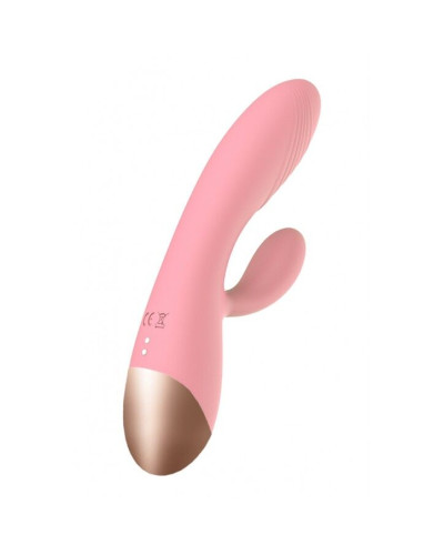 Вібратор-кролик Wooomy Elali Pink Rabbit Vibrator - Фото №2