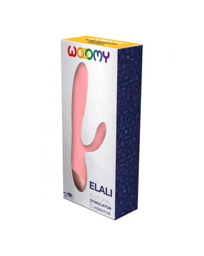 Вібратор-кролик Wooomy Elali Pink Rabbit Vibrator - Фото №5