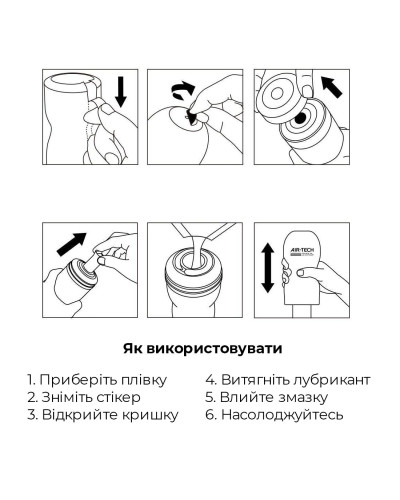 Мастурбатор Tenga Air-Tech Regular, вища аеростимуляція та всмоктувальний ефект - Фото №5