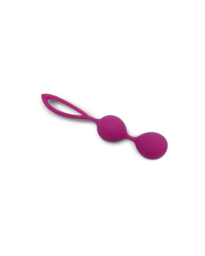 Вагинальные шарики Wooomy Taradiddle Kegel Ball, диаметр 3,5 см, масса 54 г - Фото №2