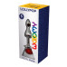 Металева анальна пробка Wooomy Lollypop Double Ball Metal Plug Red S, діам. 2,8 см, довжина 8,5 см - Фото №3