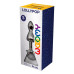 Металлическая анальна пробка Wooomy Lollypop Double Ball Metal Plug S, диаметр 2,8 см, длина 8,5 см - Фото №3