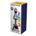 Металева анальна пробка Wooomy Lollypop Double Ball Metal Plug Red M, діаметр 3,1 см, довжина 9,4 см - Фото №3