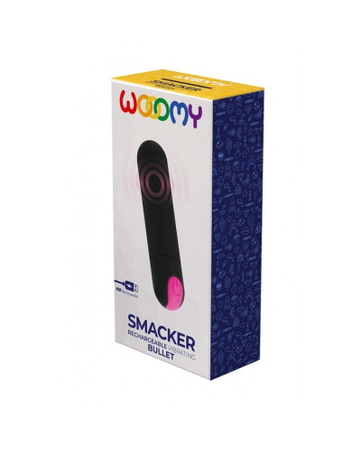 Вибропуля Wooomy Smacker, перезаряжаемая, 10 скоростей вибрации - Фото №2