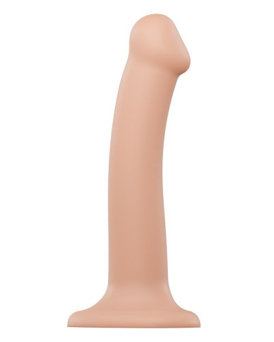 Насадка для страпона Strap-On-Me Dual Density Dildo Flesh M (м'ята упаковка) - Фото №1