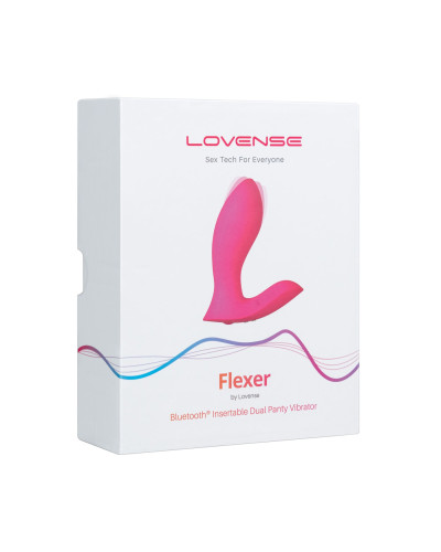 Смарт-вибратор в трусики Lovense Flexer, манящее движение + вибрация, стимуляция клитора и точки G - Фото №6
