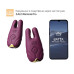Смарт-вибратор для груди Zalo - Nave Velvet Purple, пульт ДУ, работа через приложение - Фото №2