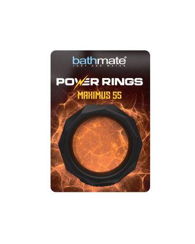 Эрекционное кольцо Bathmate Maximus Power Ring 55mm - Фото №3