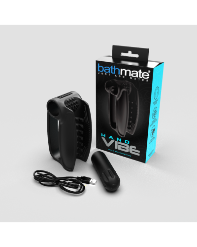 Мастурбатор с вибропулей Bathmate Hand Vibe, 10 режимов, перезаряжаемый - Фото №2