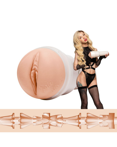 Мастурбатор Fleshlight Girls: Kenzie Reeves - Cream Puff, зі зліпка вагіни, дуже ніжний - Фото №1