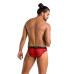 Чоловічі напівпрозорі труси Passion 031 SLIP MIKE S/M Red, під леопард - Фото №4