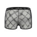 Чоловічі прозорі боксери Passion 032 SHORT JAMES XXL/XXXL Black, сітка - Фото №6