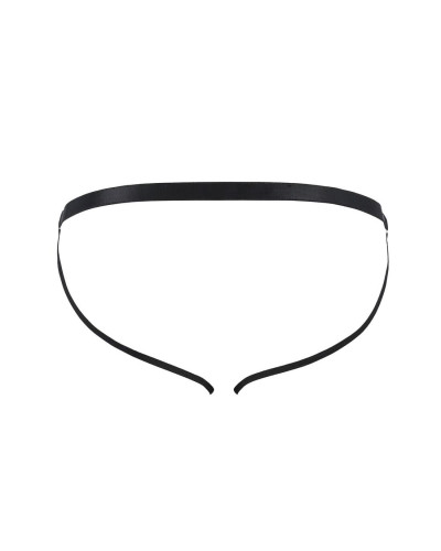 Чоловічі відкриті сліпи Passion 034 OPEN LUKE XXL/XXXL Black, екошкіра - Фото №6