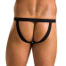 Мужские слипы на шнуровке Passion 044 SLIP BEN XXL/XXXL Black, экокожа, люверсы - Фото №2