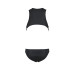 Чоловіче шкіряне боді Passion 056 ADAM XXL/XXXL Black, заклепки - Фото №6