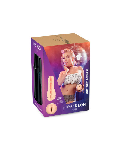 Інтерактивна секс-машина для чоловіків Kiiroo Keon Kombo Set з мастурбатором Feel Britney - Фото №2