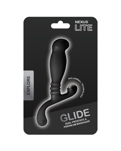Масажер простати Nexus Glide Black для новачків, ультрастимулюючий, з масажером промежини - Фото №2
