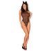 Еротичний костюм леопарда Obsessive Leocatia teddy XXL, боді, обруч з вушками - Фото №6