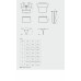 Эротический костюм студентки Obsessive Student 4 pcs costume L/XL, топ, юбка, стринги, гольфы - Фото №5