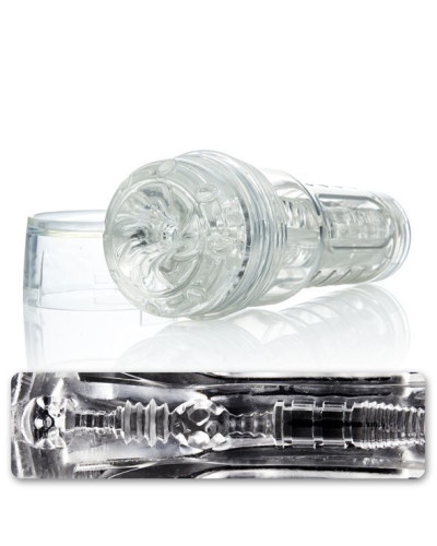 Мастурбатор Fleshlight GO Torque, прозрачный, компактный размер - Фото №1