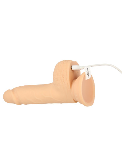 Фаллоимитатор-пульсатор Naked Addiction 6.5″ Thrusting Dong With Remote, движения вперед-назад,пульт - Фото №6