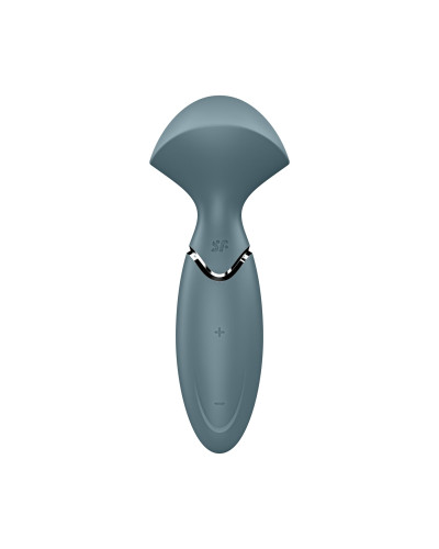 Вібромасажер Satisfyer Mini Wand-er Grey - Фото №6