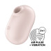 Вакуумный стимулятор с вибрацией Satisfyer Pro To Go 2 Beige - Фото №1