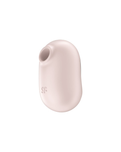 Вакуумный стимулятор с вибрацией Satisfyer Pro To Go 2 Beige - Фото №2